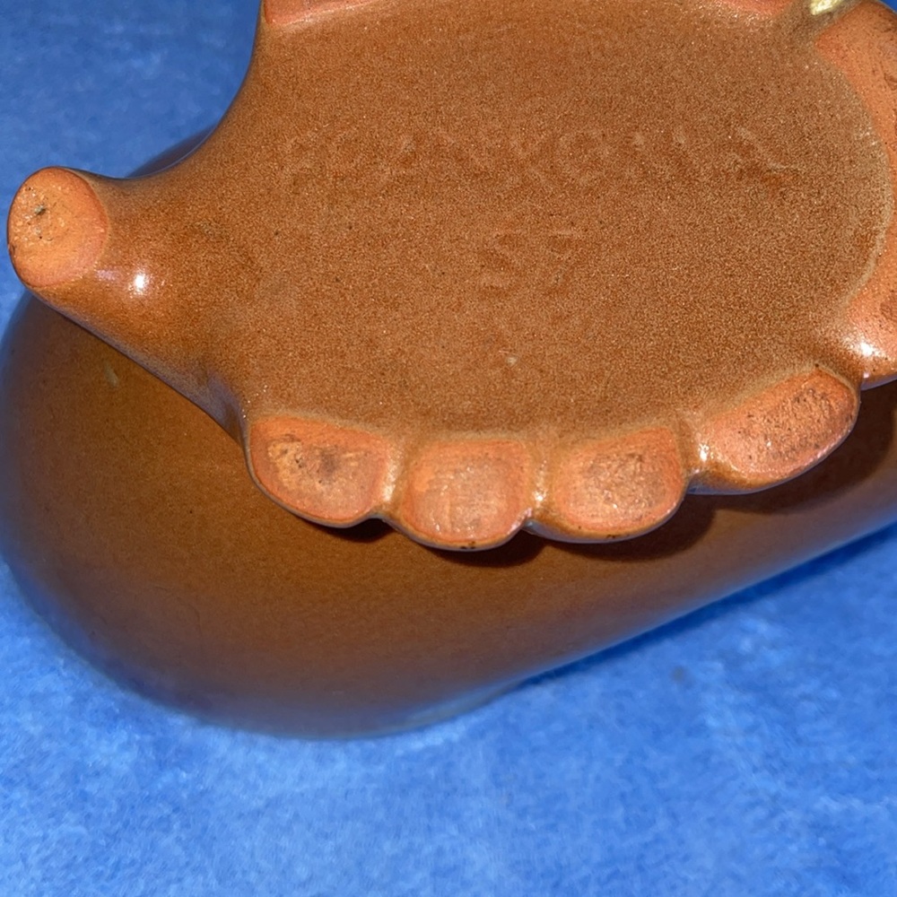 Vintage Frankoma 1950’s Cornucopia Vase - Picture 4 of 4
